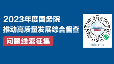 2023年度國務院推動高質量發展綜合督查問題線索征集